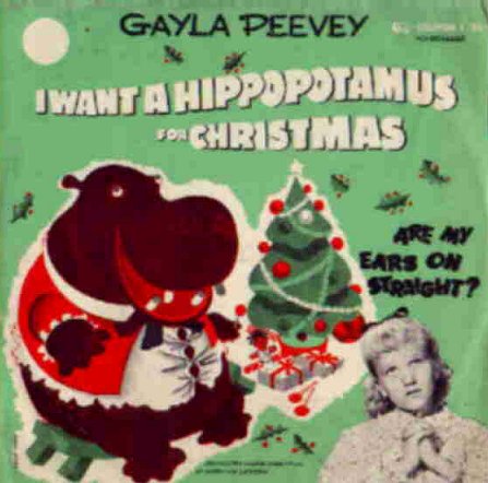 Christmas novelty song written by John Rox and performed by Gayla Peevey